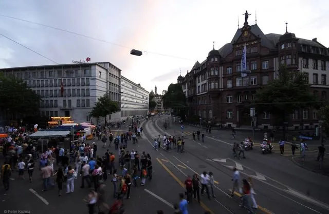 Zürich Lichtfest (Züri Fäscht), Zürich, 2007. július 6–8.: az archívum galériájának 1. fényképe (28 közül)
