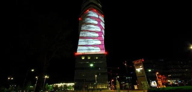 Light Art Installation Demo, Vienna International Airport (VIE): photograph 3 of 37 in the archive's gallery
