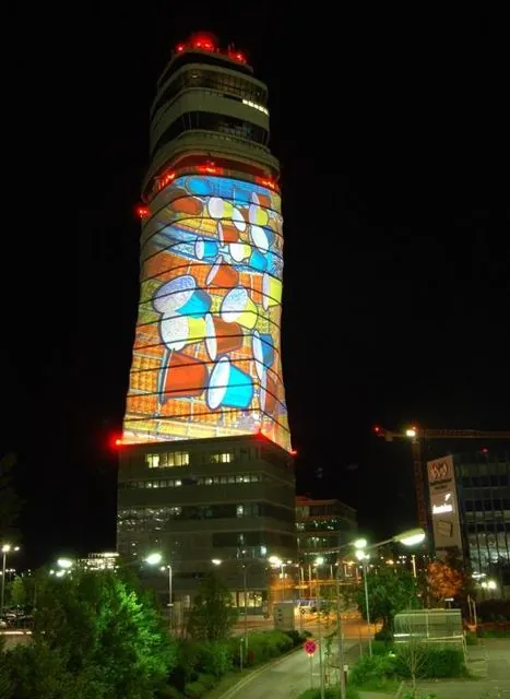 Light Art Installation Demo, Vienna International Airport (VIE): photograph 33 of 37 in the archive's gallery