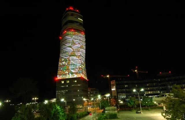 Light Art Installation Demo, Vienna International Airport (VIE): photograph 36 of 37 in the archive's gallery