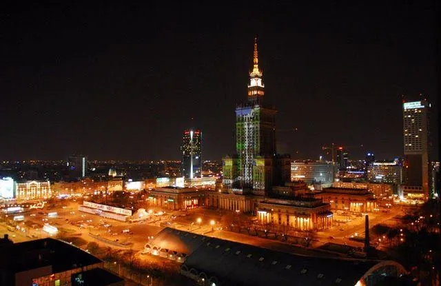 The Palace of Light and Art: An Urban Intervention, Warsaw, 2006, seven days: photograph 1 of 25 in the archive's gallery