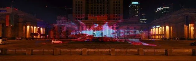 The Palace of Light and Art: An Urban Intervention, Warsaw, 2006, seven days: photograph 19 of 25 in the archive's gallery